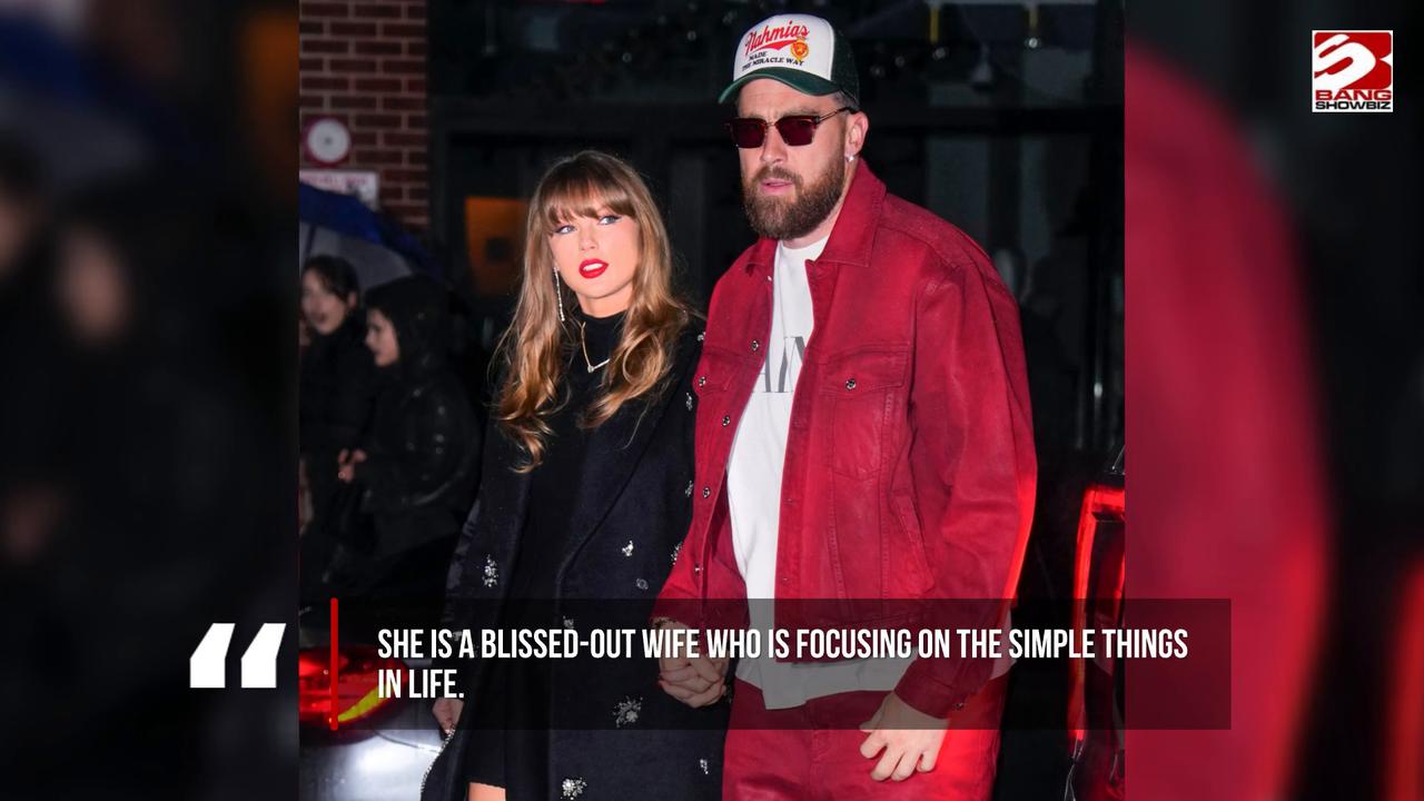 Video thumbnail for Taylor Swift is 'happier than ever' enjoying married life with Travis Kelce