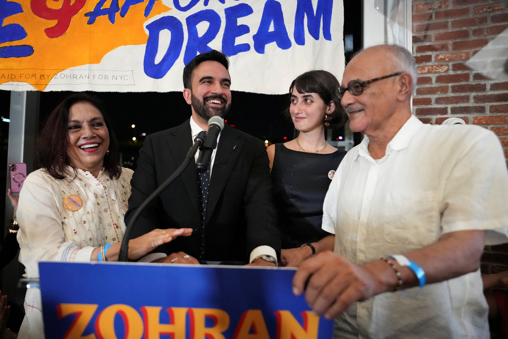 Video thumbnail for Zohran Mamdani's father says son ran for NYC mayor for Gaza and social justice