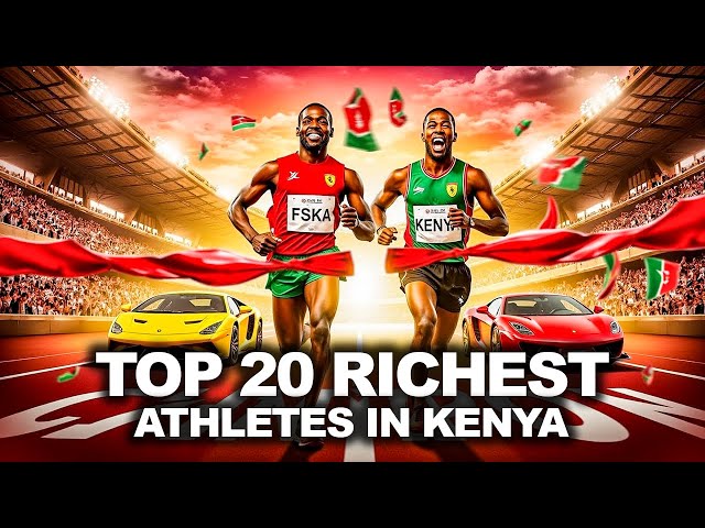Video thumbnail for 20 richest Athletes in Kenya | Richest Athletes In Kenya 2025
