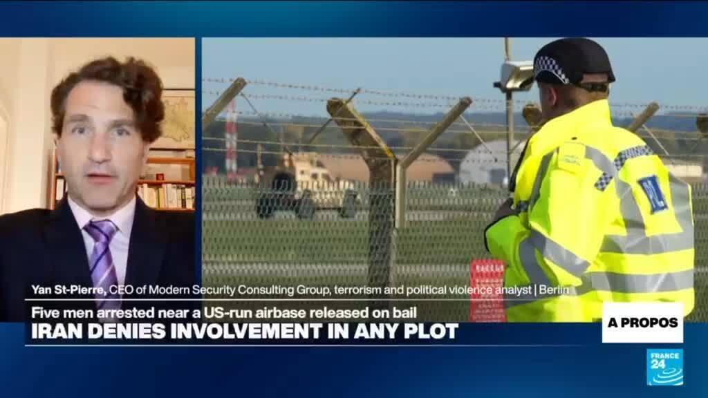 Video thumbnail for Expert says UK airbase plot 'fits into a very intense pattern we've been seeing in past two months'
