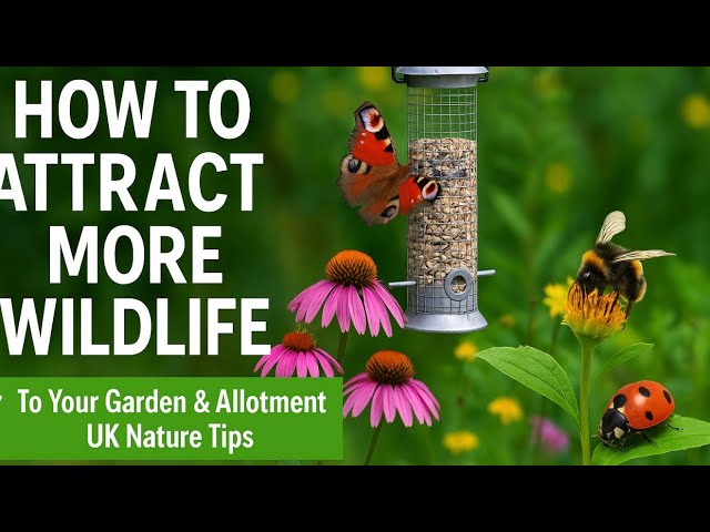 Video thumbnail for 🎥 ✅ How to Attract More Wildlife to Your Garden & Allotment 🐞🐝 | UK Nature Tips 🎧