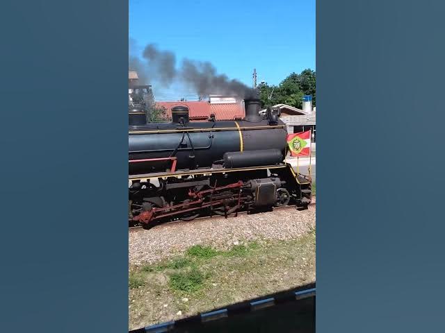 Video thumbnail for #Shorts #trem #mariafumaça #locomotiva #imbituba #vilanova  #ferrovia