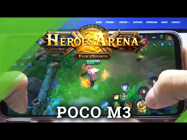 Video thumbnail for Heroes Arena Game Test on POCO M3 – Short Gameplay