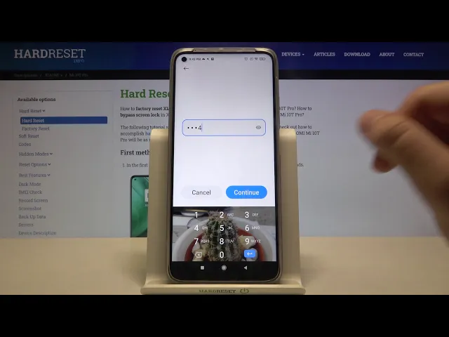Video thumbnail for How to Set Up Screen Lock in XIAOMI Mi 10T Pro