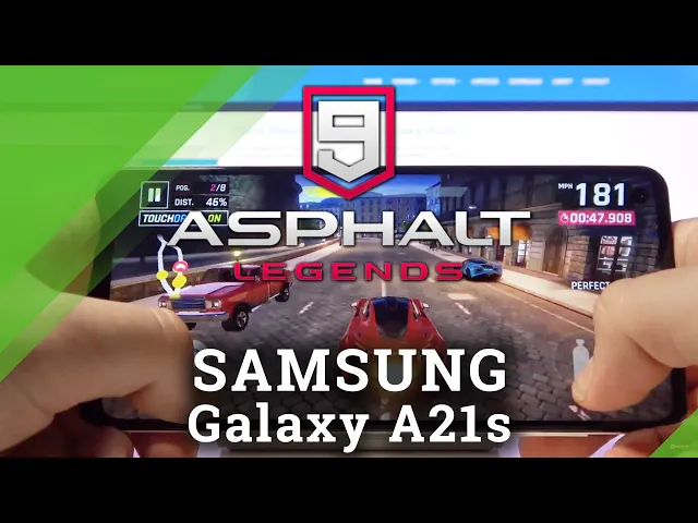 Video thumbnail for Asphalt 9 on SAMSUNG Galaxy A21s - Performance Checkup