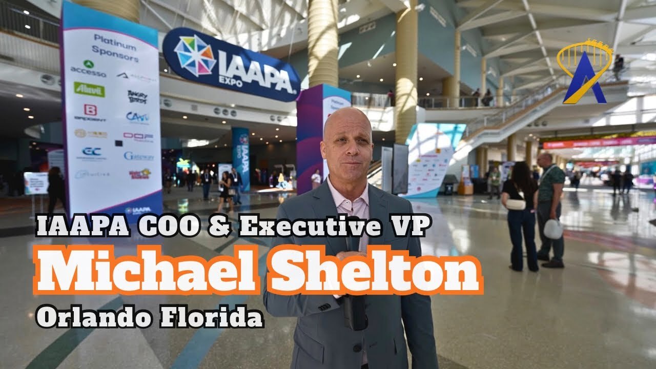 Video thumbnail for Interview with Michael Shelton - IAAPA COO & Executive VP