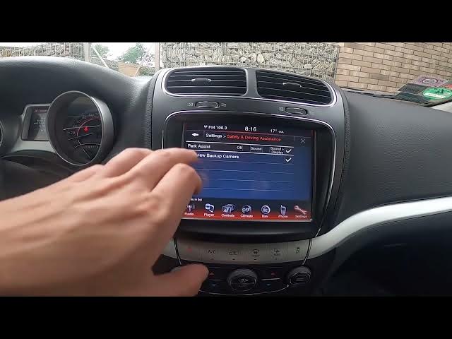 Video thumbnail for How to Enable or Disable Park Assistant Sensor in Fiat Freemont ( 2011 – 2016 ) - Manage Sensors