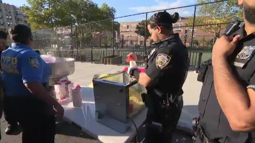 Video thumbnail for National Night Out events happening at NYPD precincts across New York City