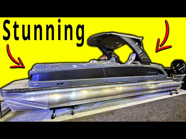Video thumbnail for Are Manitou Boats UNDER RATED? 2024 Miami Boat Show
