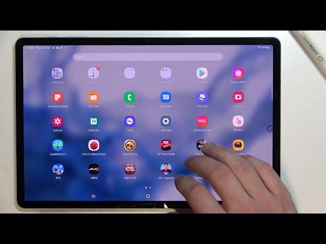 Video thumbnail for How to Turn On / Turn Off Vibration for Calls on SAMSUNG Galaxy Tab S8+