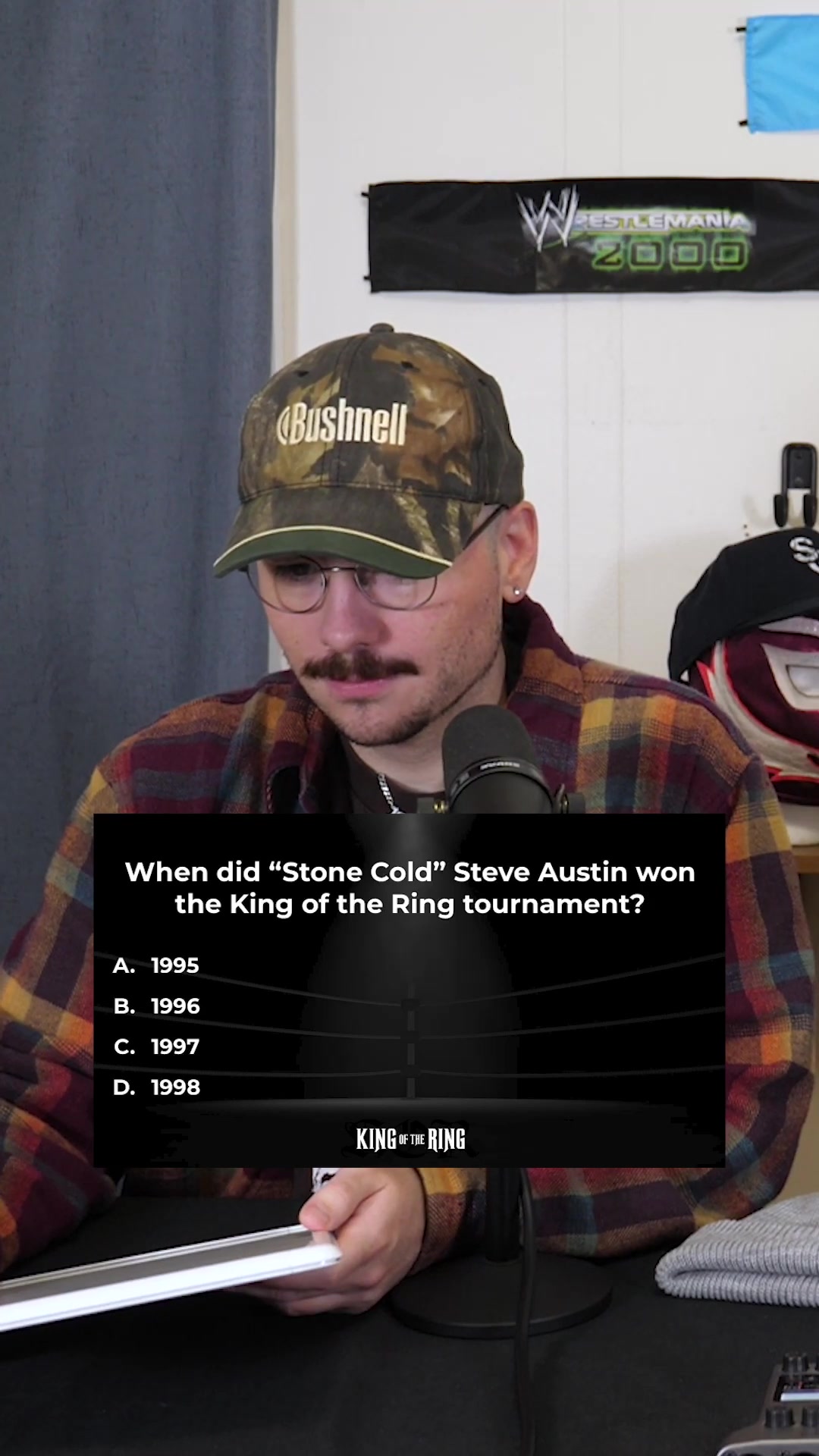 Video thumbnail for WHEN DID STONE COLD WIN KING OF THE RING
