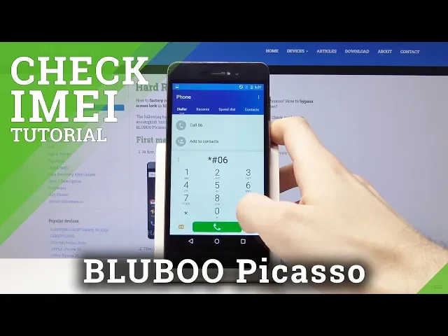 Video thumbnail for How to Locate IMEI & Serial Number in BLUBOO Picasso – IMEI Information