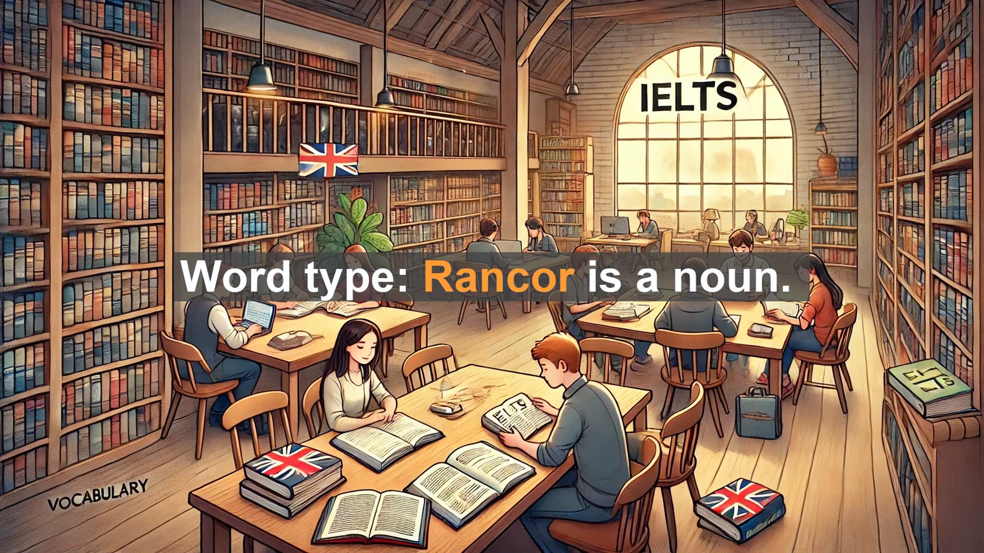 'Video thumbnail for 2000 Must Know IELTS 9.0 Vocabulary - Rancor: The Power of Lasting Resentment in IELTS Writing'