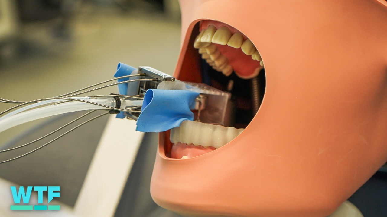 Video thumbnail for Meet the dental robot for tooth drilling