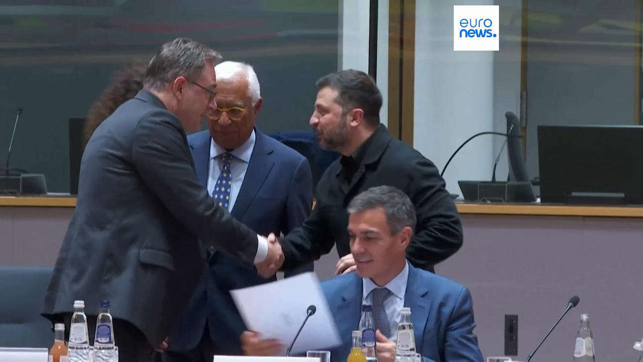 Video thumbnail for EU scales back Ukraine's accession timetable due to Hungarian resistance