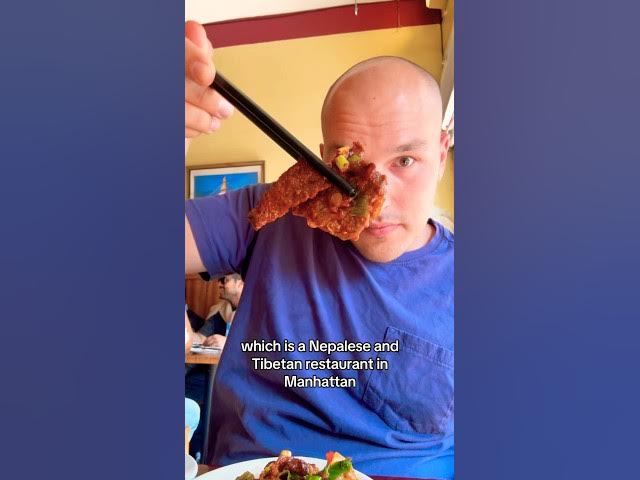 Video thumbnail for Gluten free Tibetan and Nepalese food in New York City from Cafe Himalaya! #glutenfree #nyc