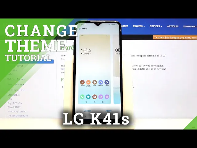 Video thumbnail for LG K41s and Device Theme - Change Phone Style