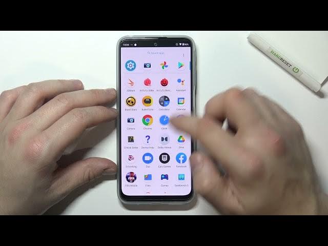 Video thumbnail for How to Hide Pattern Lines in Motorola Moto G41 - Access Screen Lock Settings