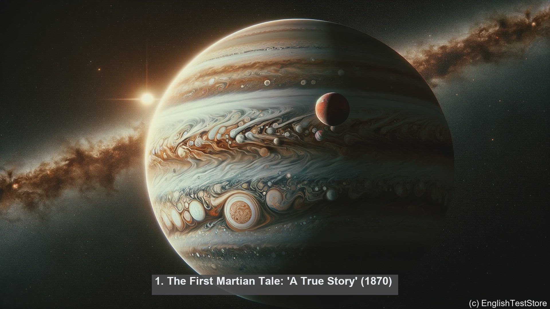 'Video thumbnail for 10 Things You Didn't Know About Mars's Role in Science Fiction'