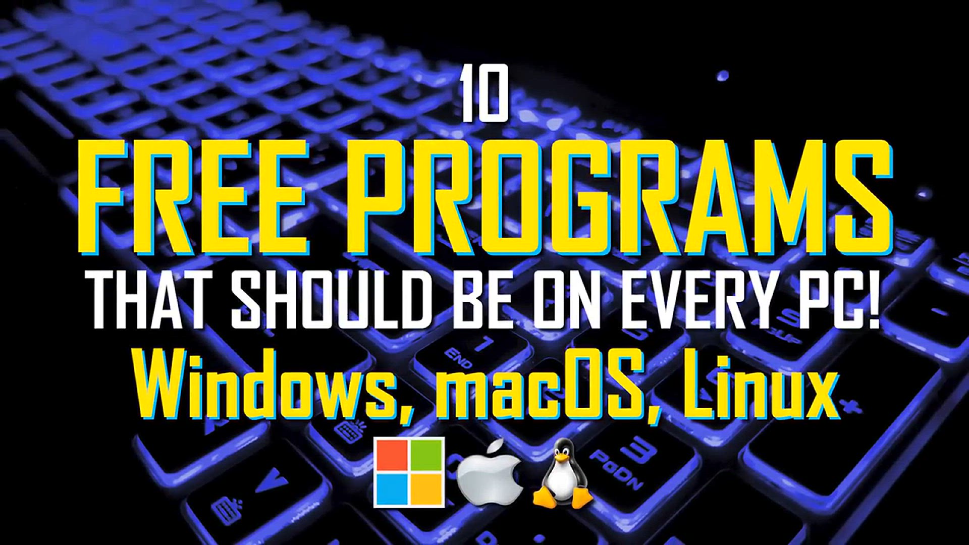 Video thumbnail for 10 Free Programs You Must Have on Your PC in 2023: Enhancing Productivity and Efficiency