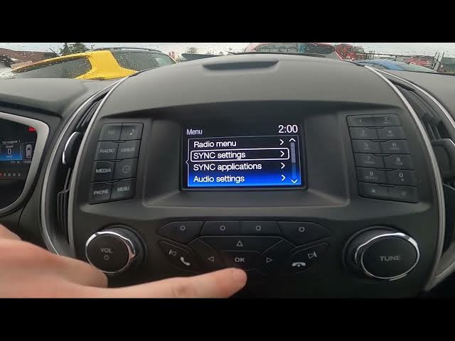 Video thumbnail for How to Perform System Factory Reset in Ford Edge II ( 2015 – 2020 )  - Factory Settings
