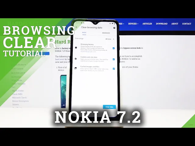 Video thumbnail for How to Clear Browser Data in Nokia 7.2 – Reset Browser History & Cookies