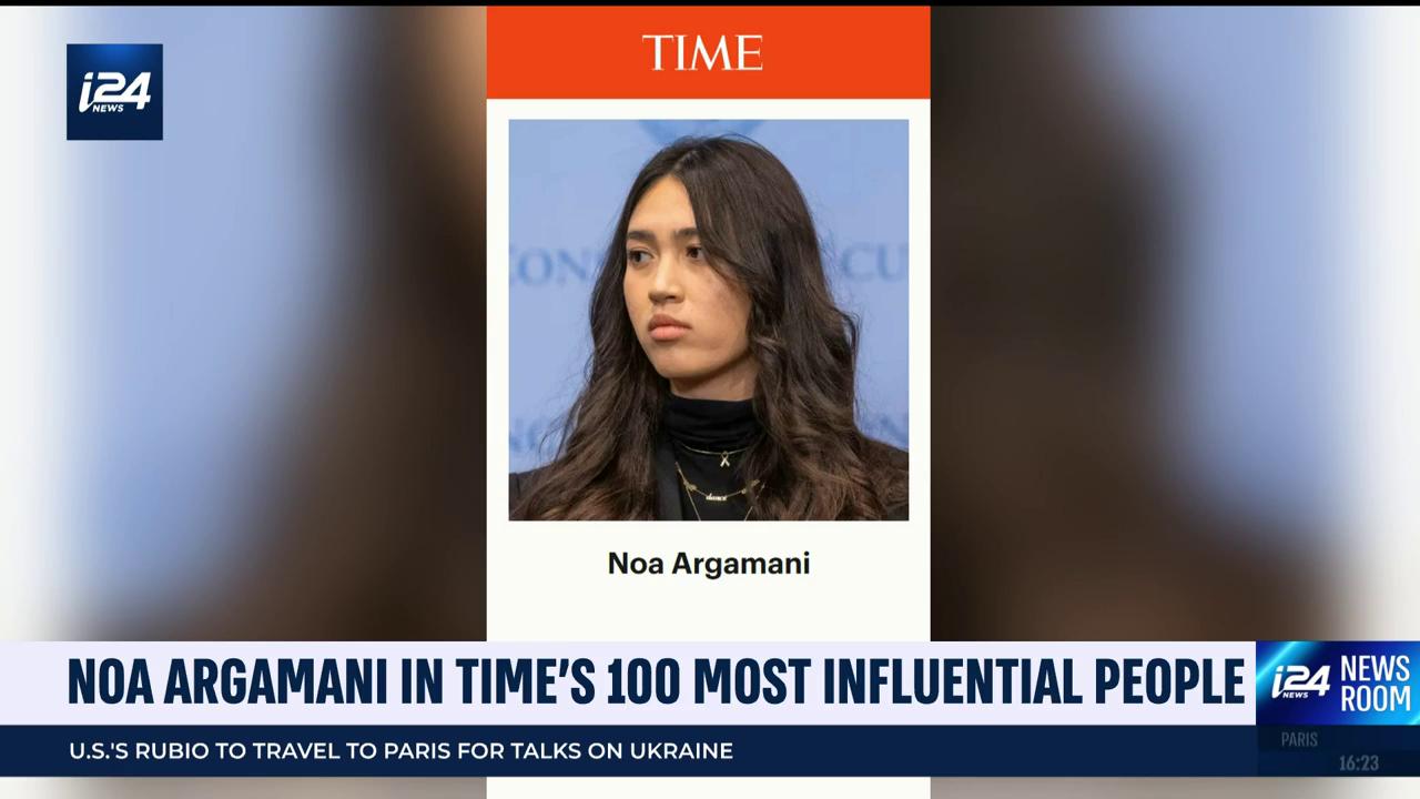 Video thumbnail for Noa Argamani in Time's 100 most influential people