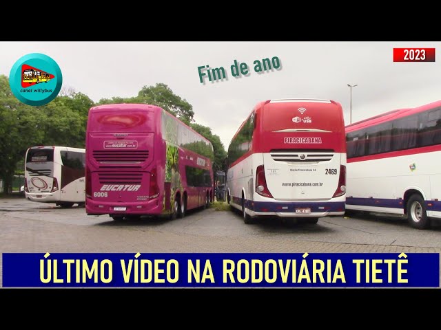 Video thumbnail for MUITO ÔNIBUS NO TIETE - MOVIMENTO COM CHUVA
