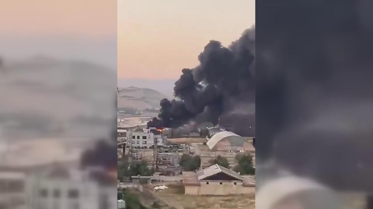 Video thumbnail for Iraq: Blast Sound Reported Near Kurdistan Governor’s Office.