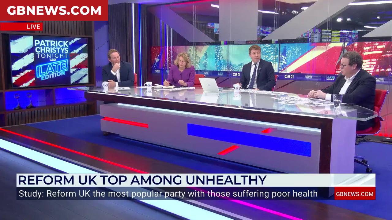 'Video thumbnail for WATCH: Study claiming Reform voters are 'poorer in health' branded 'demeaning' to Britons'