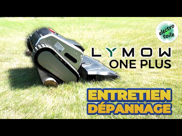 Video thumbnail for Maintenance & entretien du robot tondeuse Lymow One plus