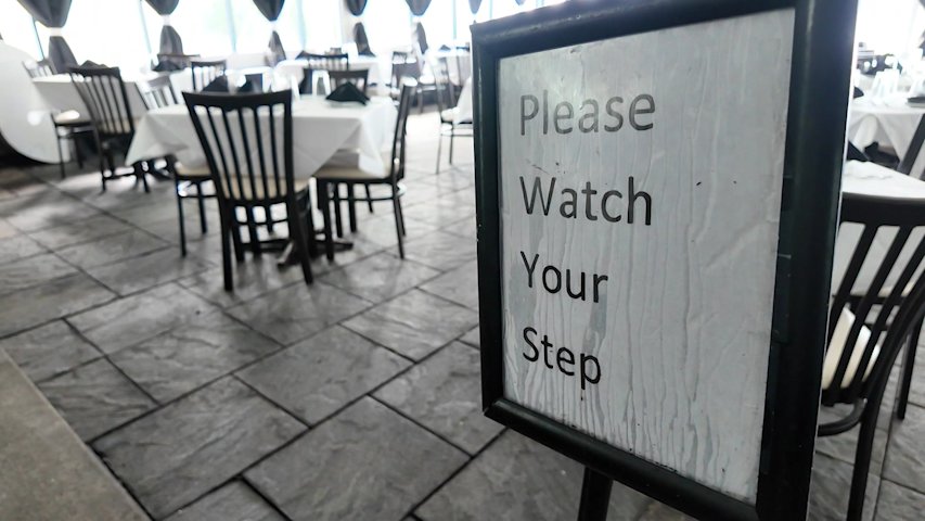Video thumbnail for LI restaurant flooded by nor'easter to reopen Wednesday following 3.5 feet of water damage