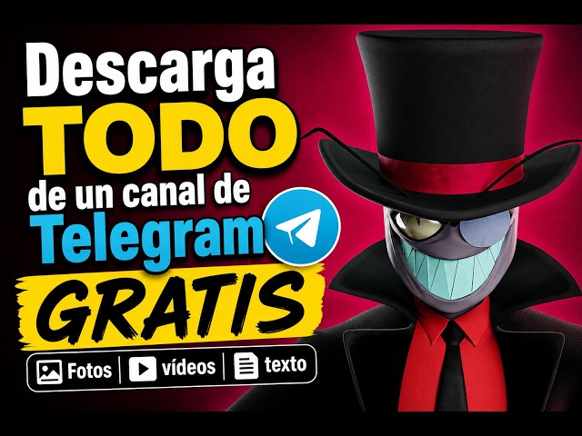 Video thumbnail for Como bajarse el contenido de un canal de #Telegram gratis