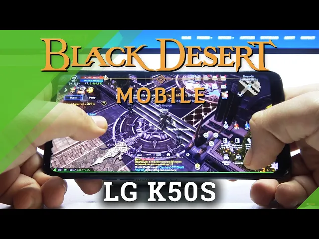 Video thumbnail for Black Desert High Graphics Checkup on LG K50S – Gameplay / Game Test