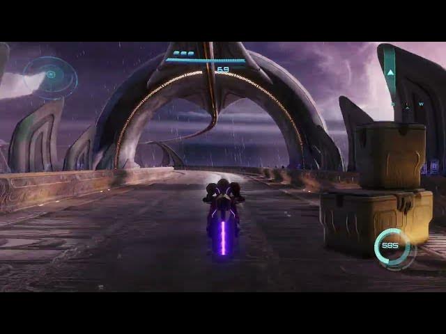 Video thumbnail for Metroid Prime 4 - Volt Forge: Exit Tower 2: Defeat Shield Psy-bot Soldier | Ride Vi-O-La Motorcycle