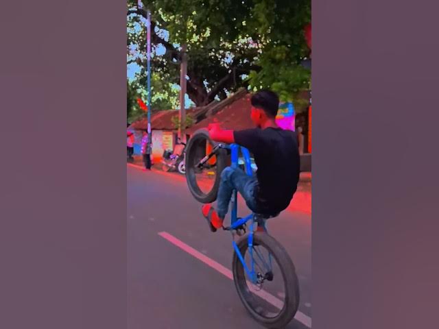 Video thumbnail for #comedy 💥👀bishal riedrs1 viral #stunt #bicycle #stuntbicycle #cycle #cyclestunt video vital 🚀
