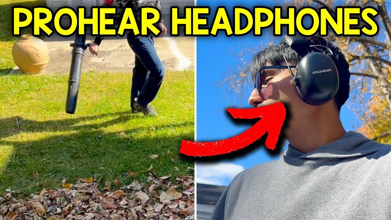 Video thumbnail for Testing Out the Prohear EM037 BT Hearing Protector Headphones