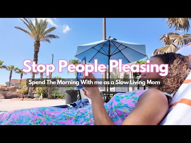 Video thumbnail for Stop People Pleasing and Pursue the Life you Want to Live | Spend a Slow Morning With Me