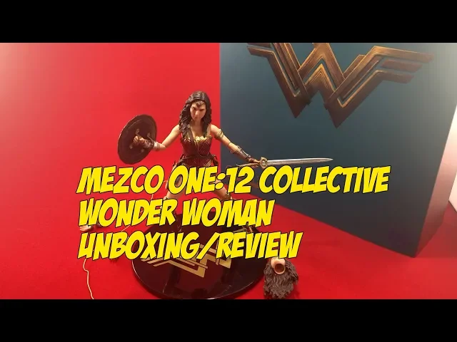 Video thumbnail for Mezco One:12 Collective Wonder Woman Unboxing and Review