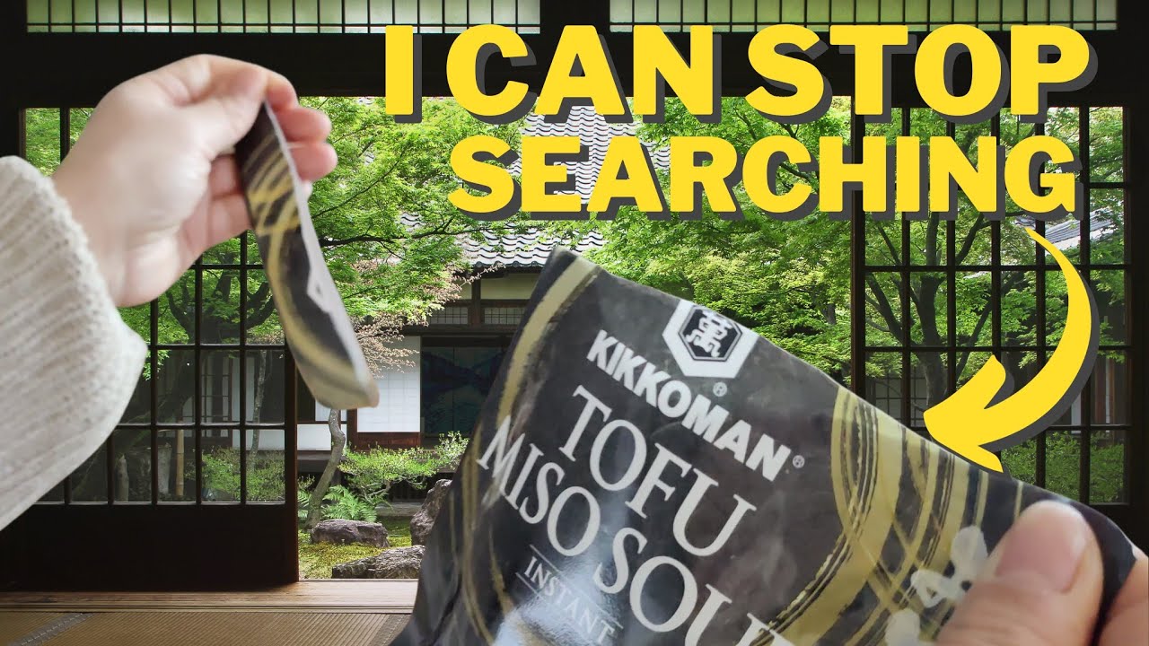 Video thumbnail for It's Like I'm Back in Japan With These Miso Soup Flavors!