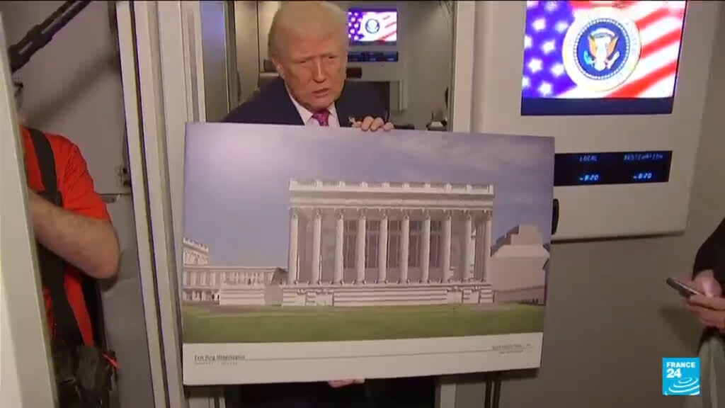 Video thumbnail for Trump vows appeal over ballroom halt