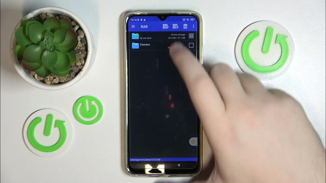 Video thumbnail for How to Pack Files into Rar & Zip Archives on POCO M4 - RAR App