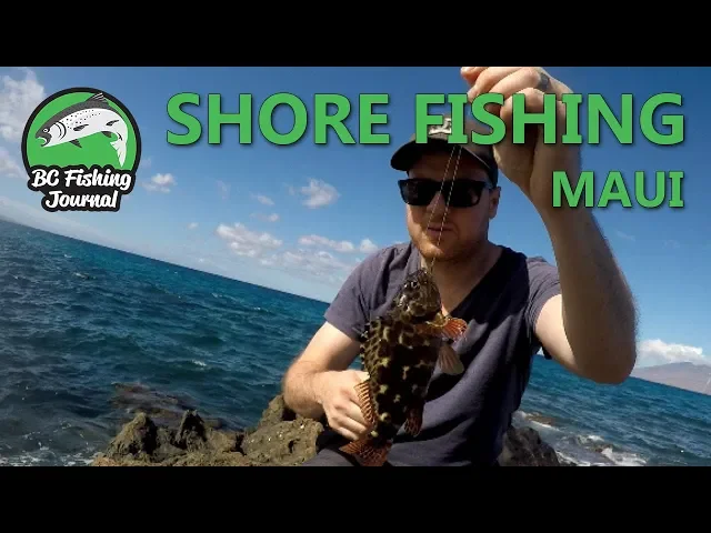 Video thumbnail for Shore Fishing in Maui - Catch and Cook