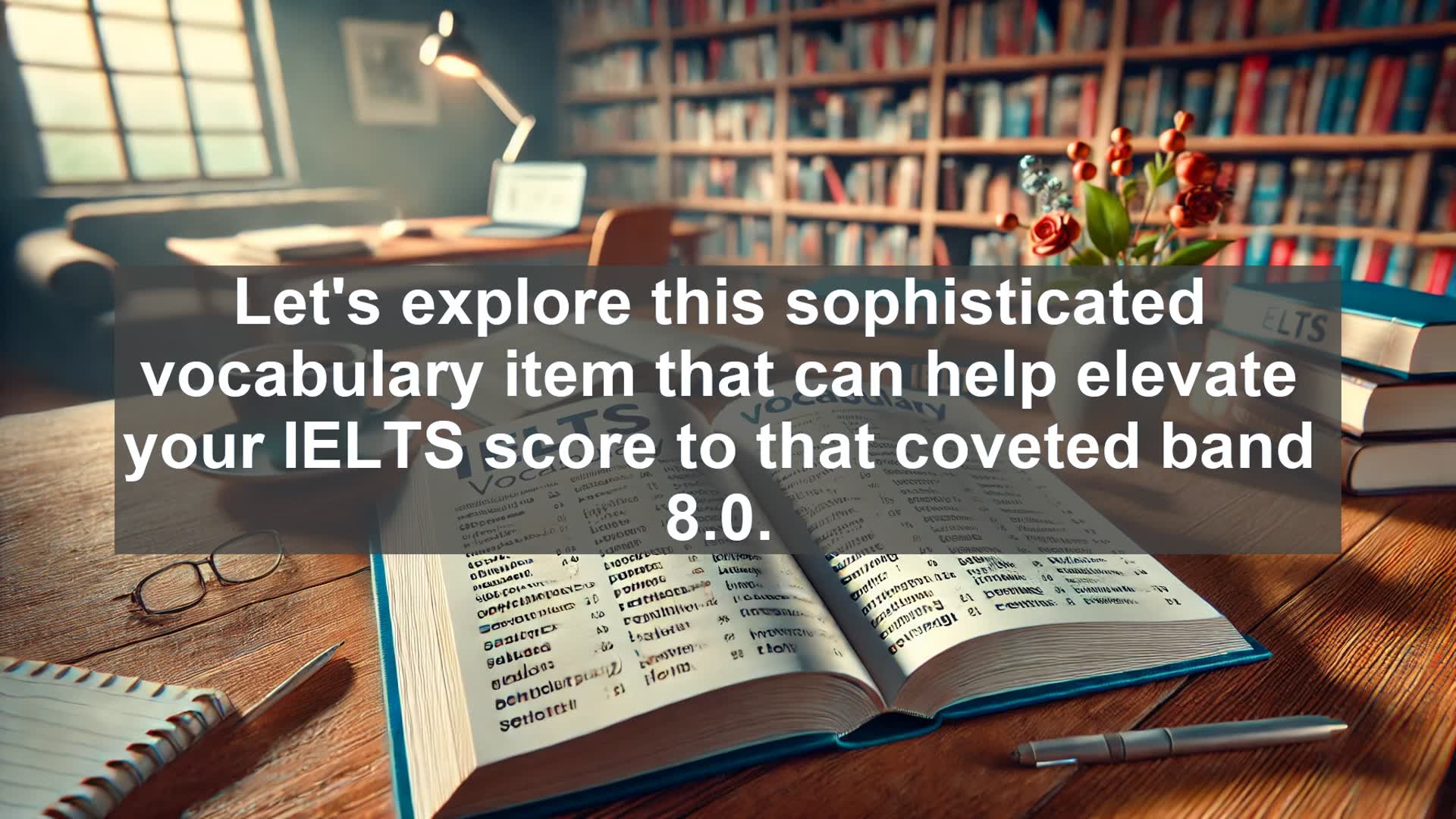'Video thumbnail for 5000 Must Know IELTS 8.0 Vocabulary - Understanding 'Deign': A Sophisticated Verb for IELTS Success'