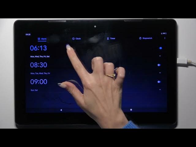 Video thumbnail for How To Set Up Alarm Clock In Thomson Tablet