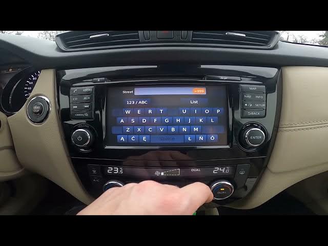 Video thumbnail for How to Set Home Adres for Navigation in Nissan X-Trail III ( 2014 – 2022 ) - Define Home Address