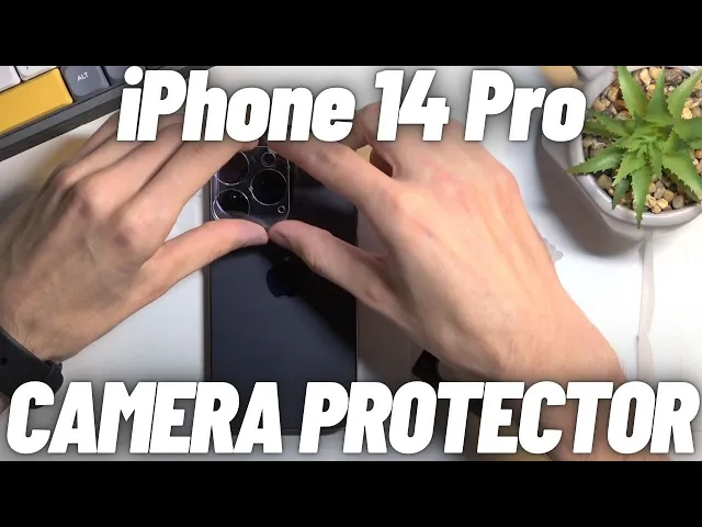 Video thumbnail for How to Install Camera Protector on iPhone 14 Pro - Apply Tempered Glass for iPhone 14 Pro Camera