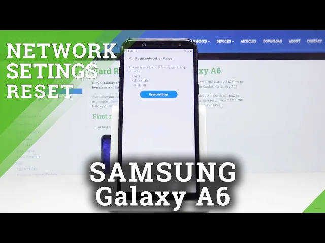 Video thumbnail for Network Settings Reset on Samsung Galaxy A6 – Easy Explanation