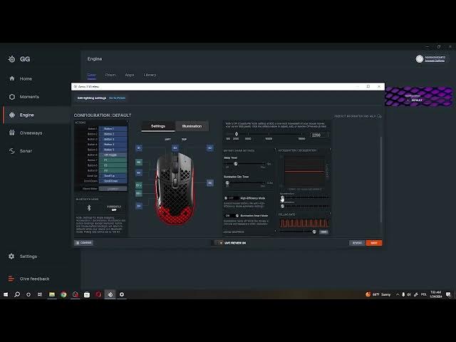 Video thumbnail for How To Customize CPI & DPI Levels In Steelseries Aerox 5 Wireless