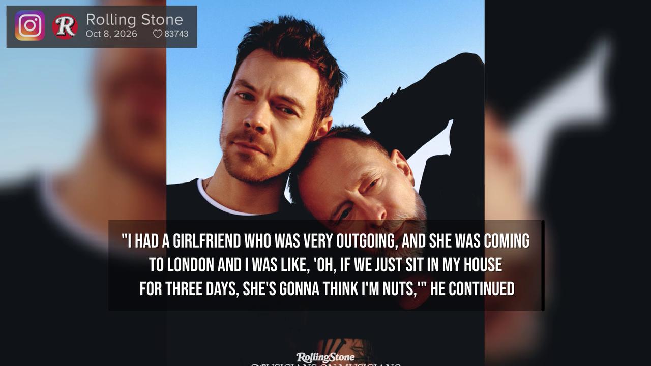 Video thumbnail for Harry Styles reveals how ex-girlfriend 'changed his life'.